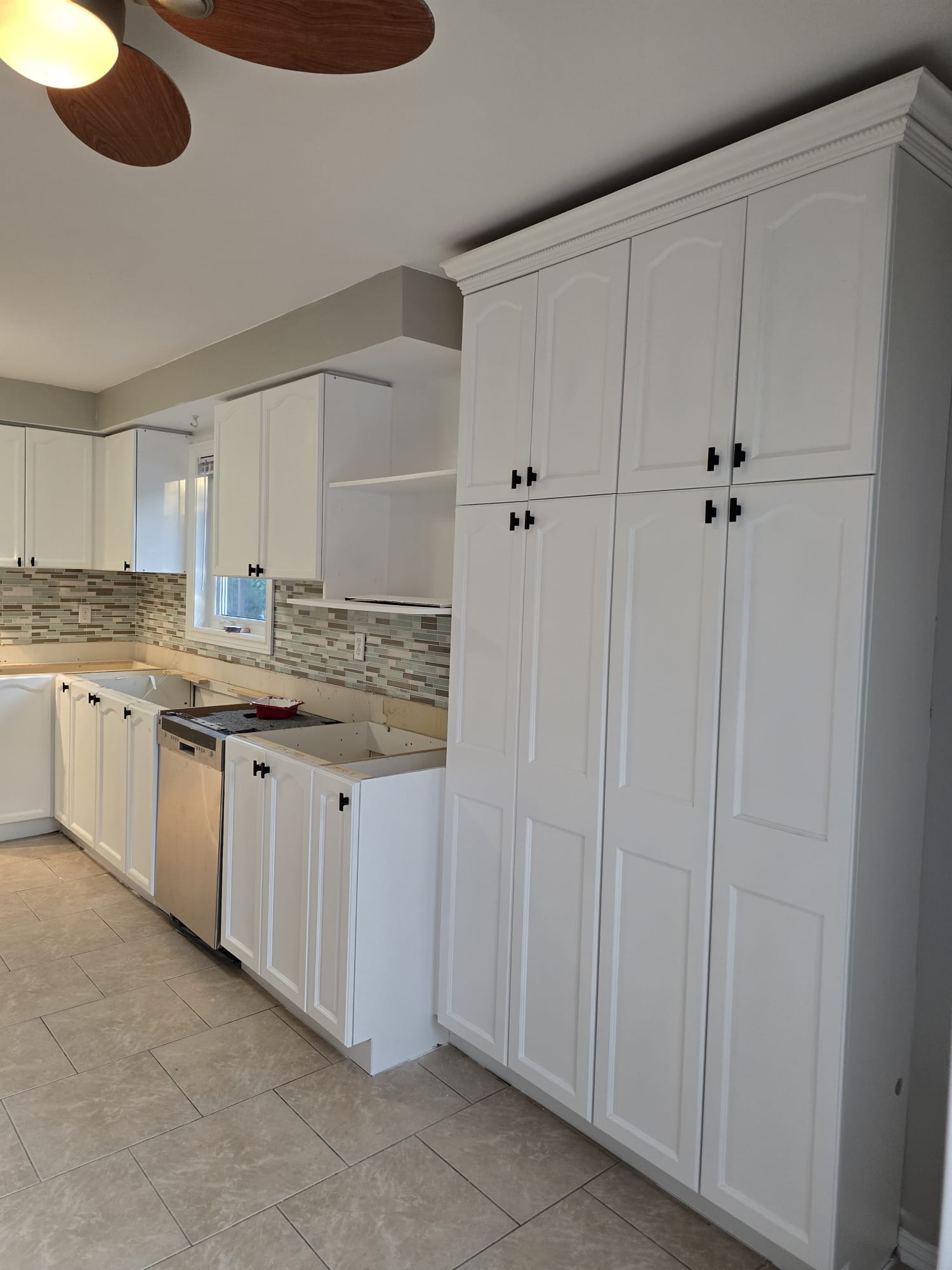 Kitchen after painting